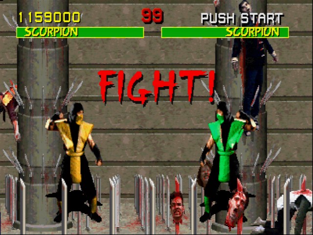 Como lutar contra o Reptile no Mortal Kombat com Scorpion e Liu Kang 